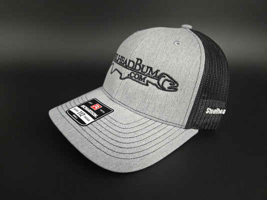 SHB - Richardson 112 Trucker Heather Gray Black - Small Fit