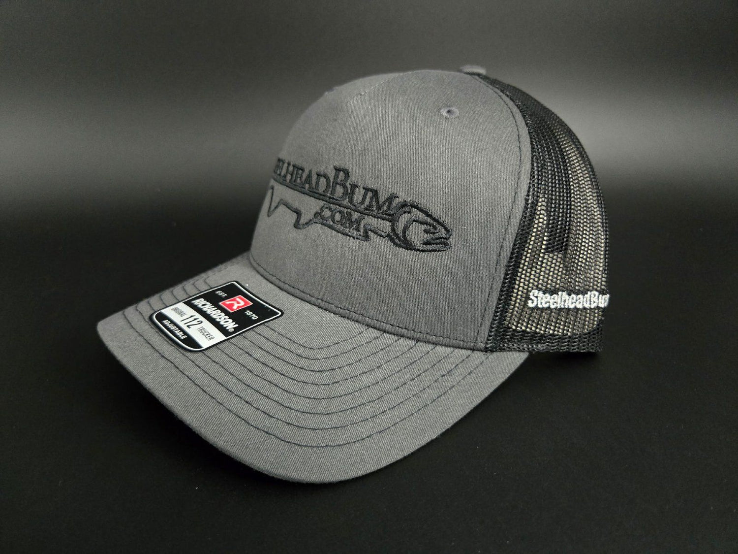 SHB - Richardson 112 Trucker - Charcoal / Black