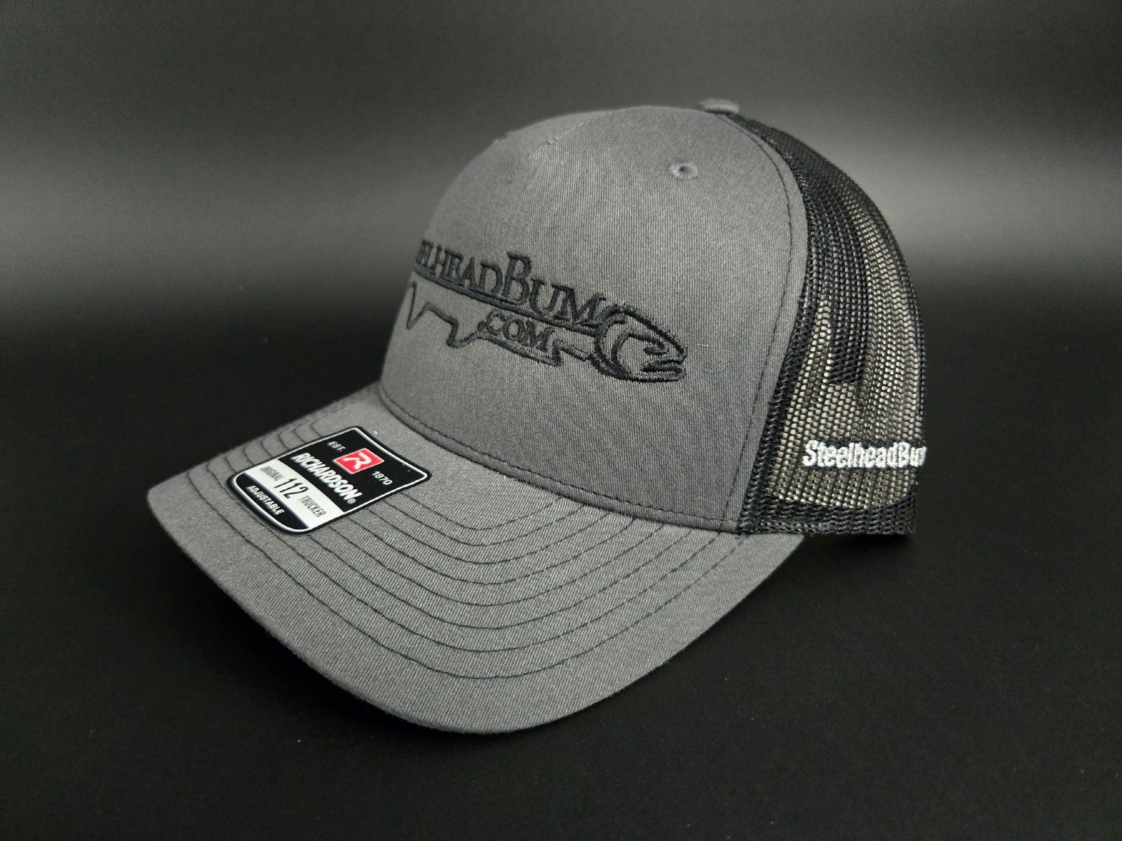 SHB - Richardson 112 Trucker - Charcoal / Black