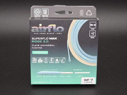 Airflo Superflo Max Ridge 2.0 SW Flats Universal Taper Fly Lines