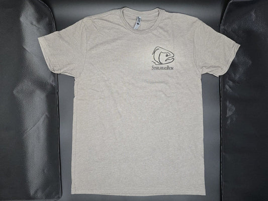 SteelheadBum T-Shirt - Warm Grey